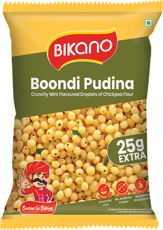 Bikano Boondi Pudina