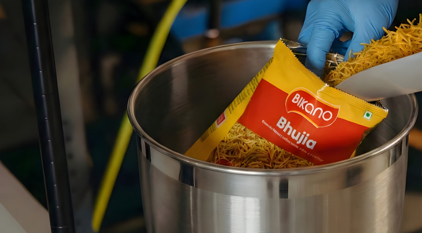 Behind the scenes of Bikano snacks