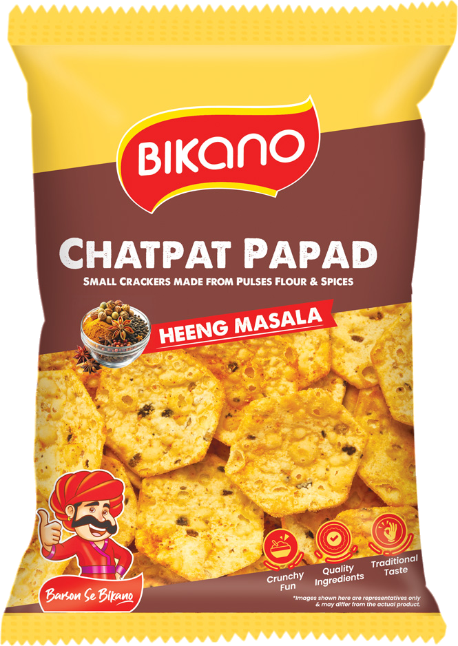 Bikano Chatpat Papad Heeng Masala